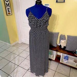 Black and White Maxi Dress